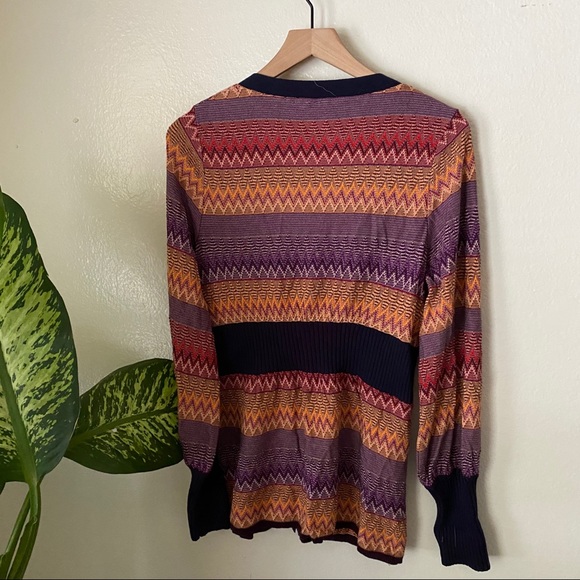 Anthropologie | Fiemma Chevron Cardigan - Picture 6 of 7